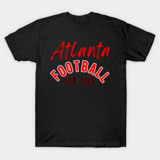 Atlanta Football Vintage Style T-Shirt